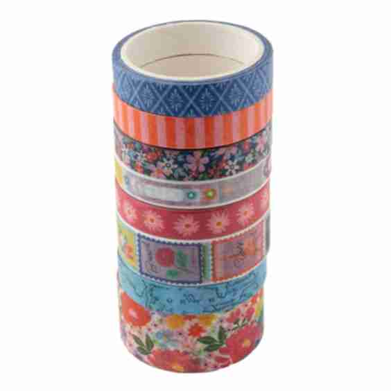 Paige Evans Adventurous Washi Tape 8Pkg