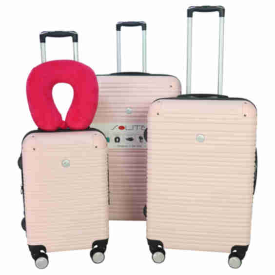 Savoie Expandable Upright Spinner and Adult Neck Pillow 4-Piece Set