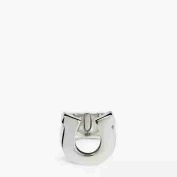 Plain Horseshoe Sterling Silver Ring