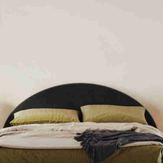 Luna Headboard | Vegan Cowhide