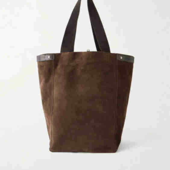 Grip - Suede Tote Bag