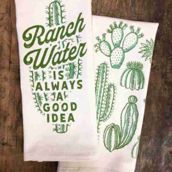 Ranch Water Kitchen Towel