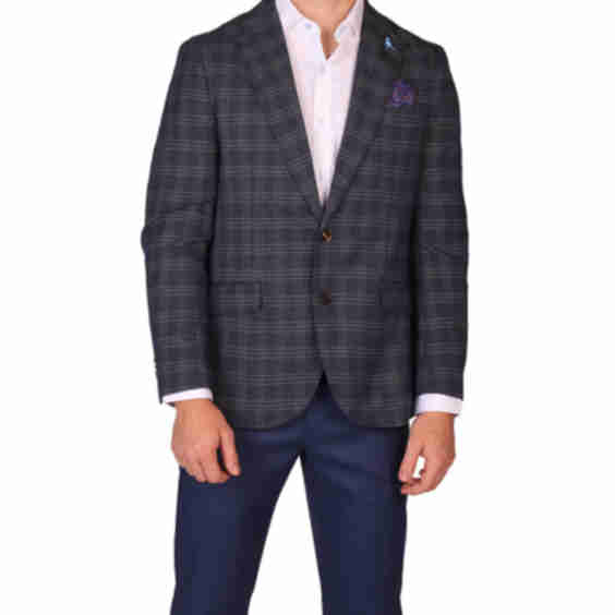 Mélange Glen Plaid Sportcoat