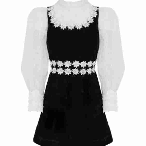 Karina Velvet Mini Dress