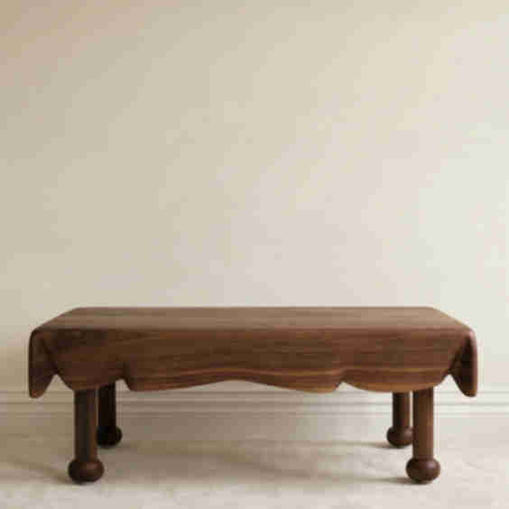 Draped Coffee Table