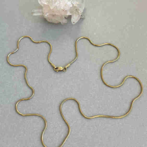 14k Snake Link Chain