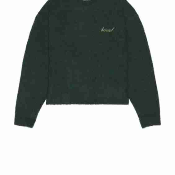 Dexter Cropped Alpaca Knit Sweater