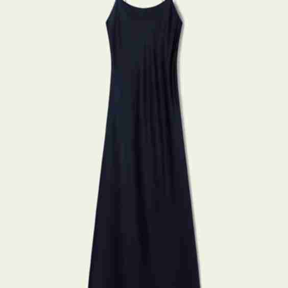 U-Neck Minimalist Slip Dress