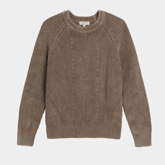 Chelsea Washed Cotton Sweater