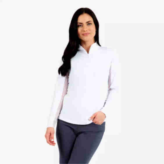 Essentials Solid Quarter Zip Sweater