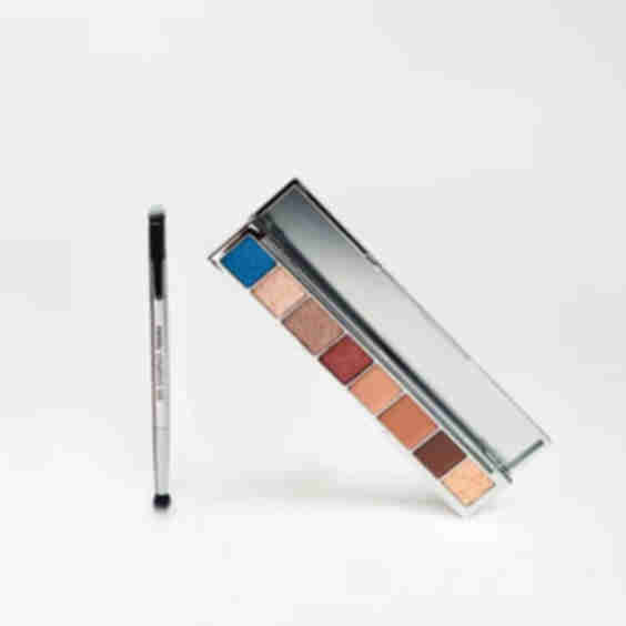 Palette of a Thousand Shades Eye Palette + Mirror + Double-Ended Brush
