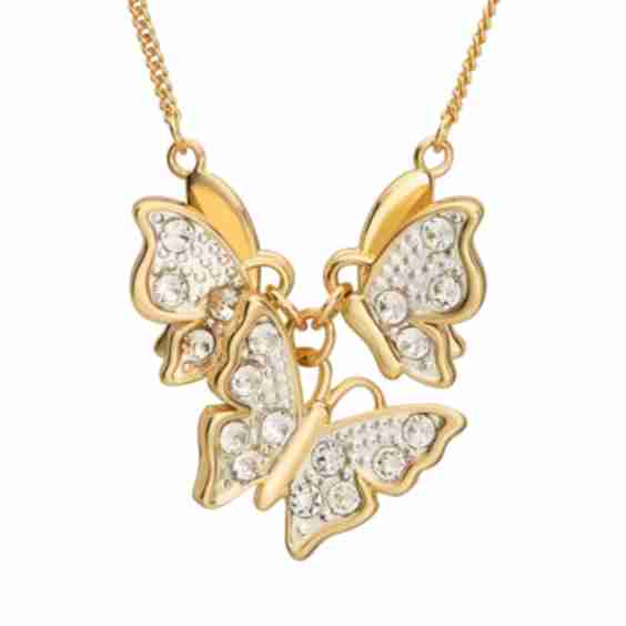 Glinda's Butterfly Necklace
