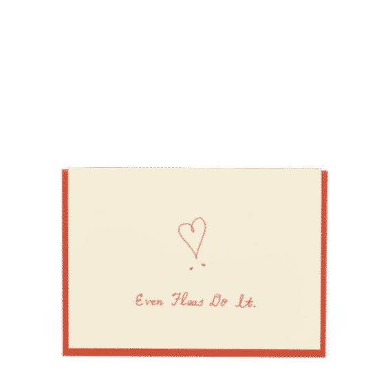 Fleas Greeting Card