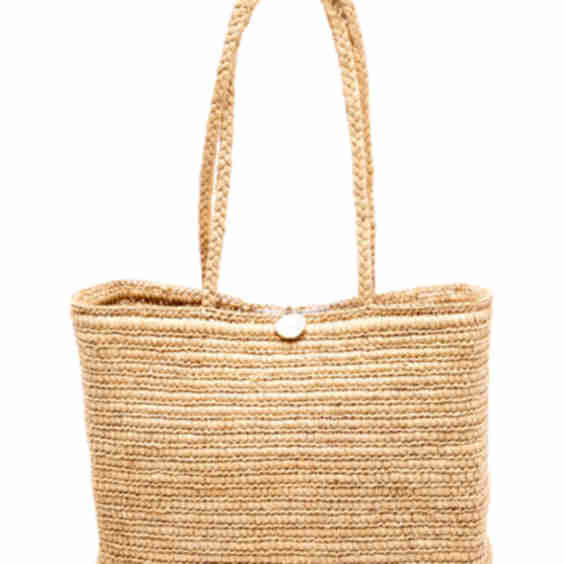 Straw Shoulder Bag (Pre-Owned)