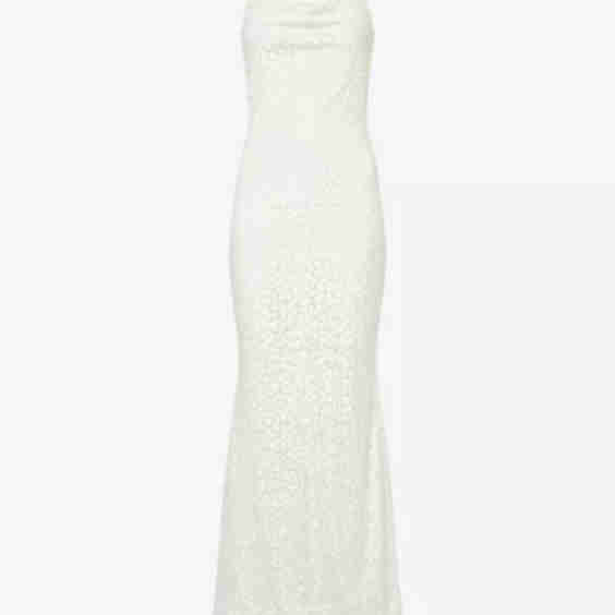 Luna Shimmer Woven Maxi Dress
