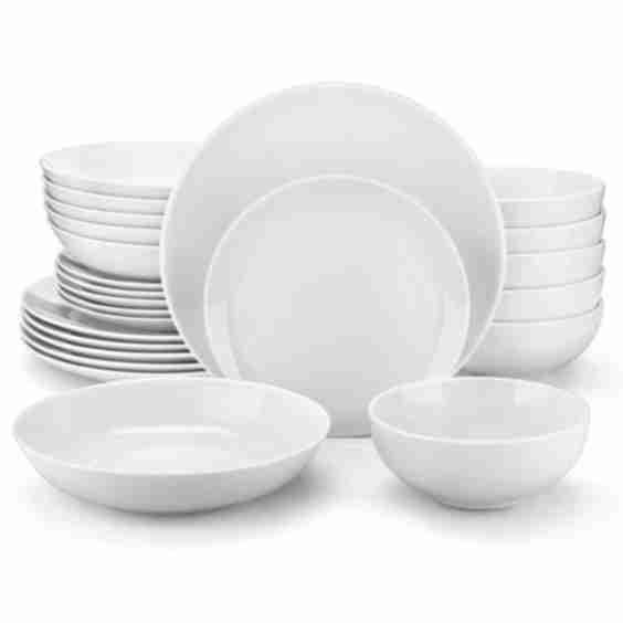 Amelia 24 Piece Dinnerware Set