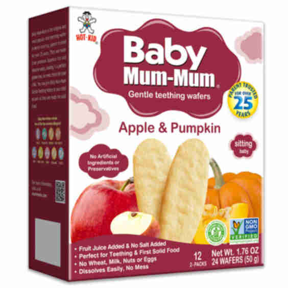 Apple & Pumpkin Rice Rusks