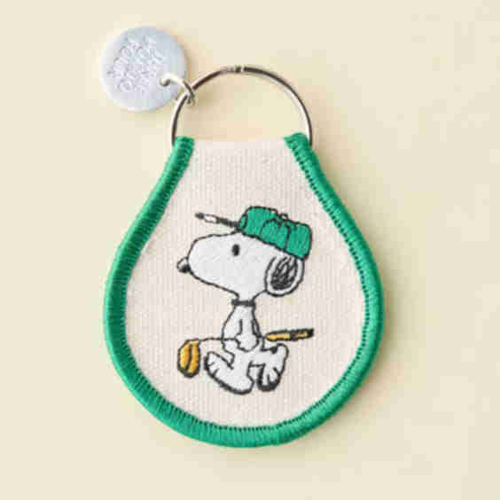Three Potato Four x Peanuts Patch Keychain