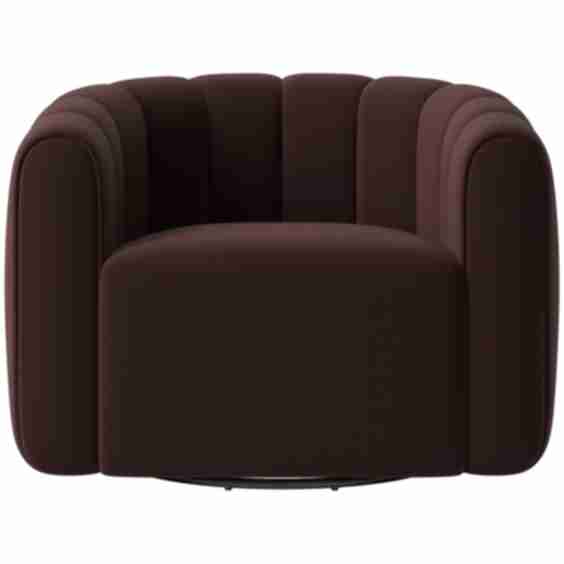 Fitz Swivel Chair Curious Linen