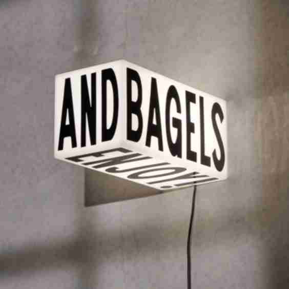 Simple Light Box Sign