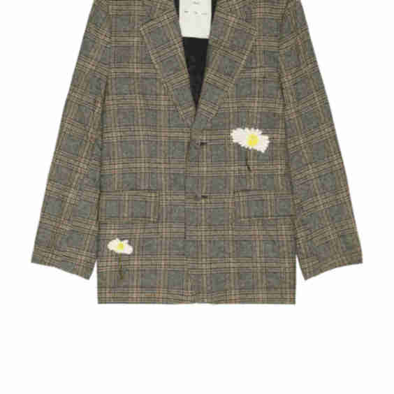 Flower Square Blazer