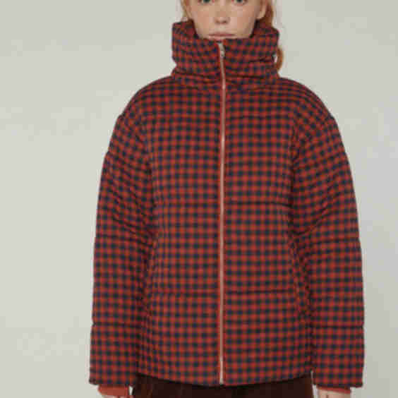 Puff Gingham Jacket