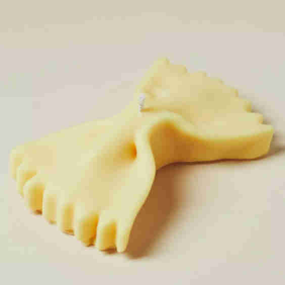 Farfalle Pasta Shaped Decorative Candle