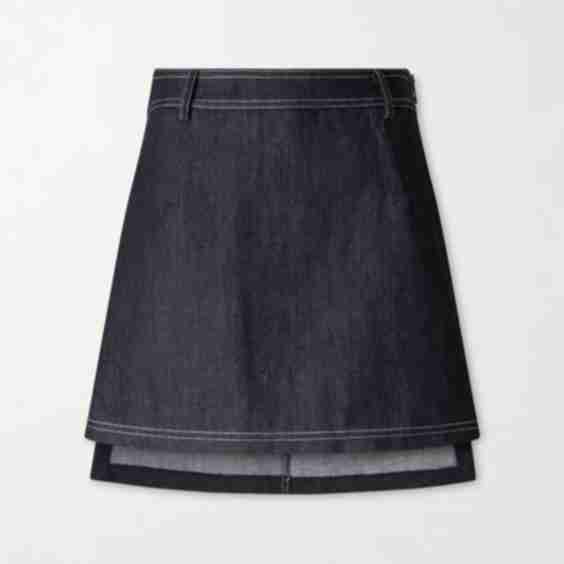 Minnie Skort in GOTS-Certified Organic Denim 