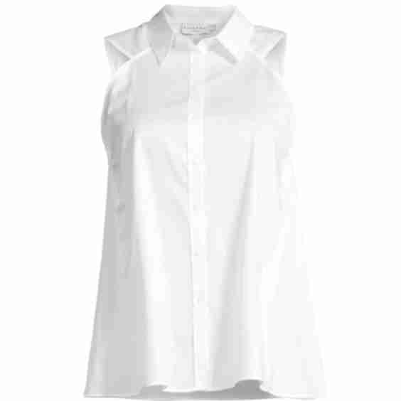 Ziva Cotton Sleeveless Shirt