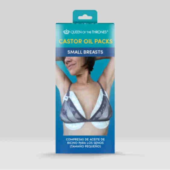 Castor Oil Breast Packs, 2 Count