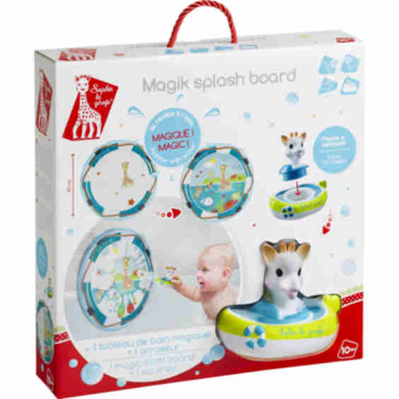 Magic Splash Board Appears With Water Blue