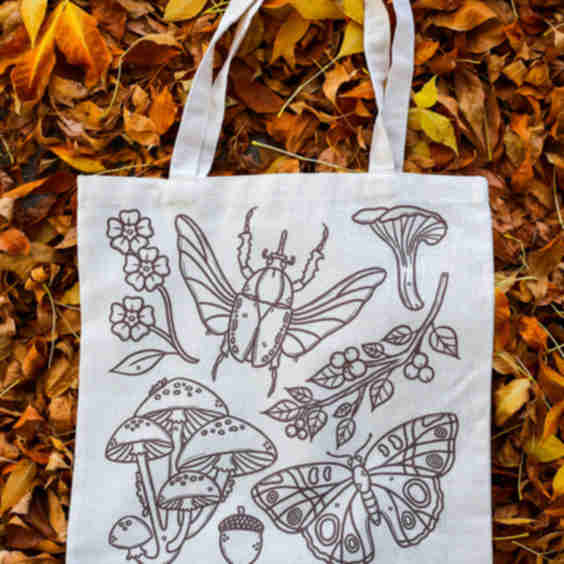 Forest Floor Tote Bag