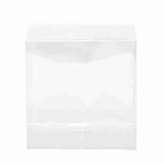 Clear PVC Plastic Boxes - Lock Tab Bottom