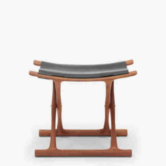 Egyptian Stool in Mahogany