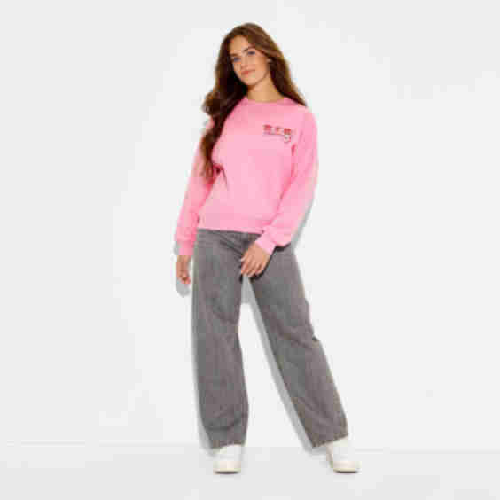 Dreaming Santa Fleece Graphic Sweatshirt