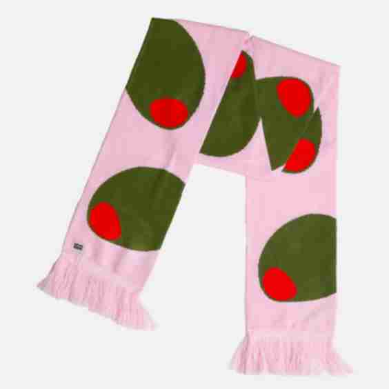 Olive-Shaped Scarf 