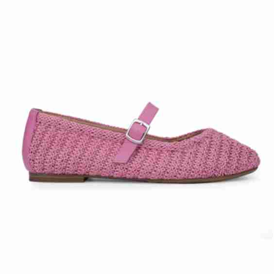 Serenity Crochet Mary Jane Flat