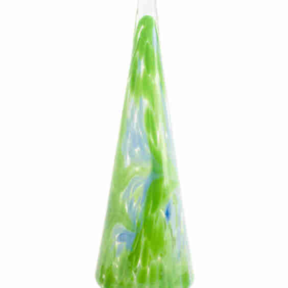 Glass Tree Decor