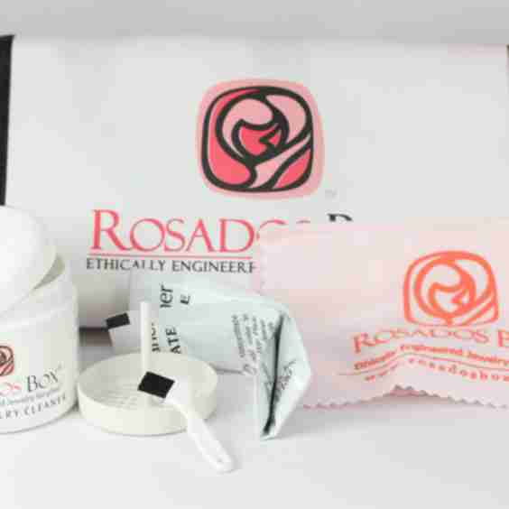 Non-Toxic Biodegradable Jewelry Cleaner & Polishing Cloth Set