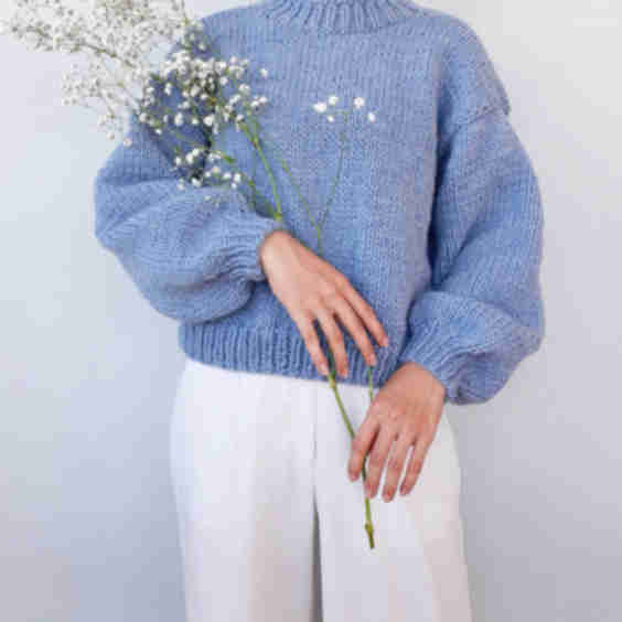 Sweater No.15 | Chunky Sweater Knitting Pattern