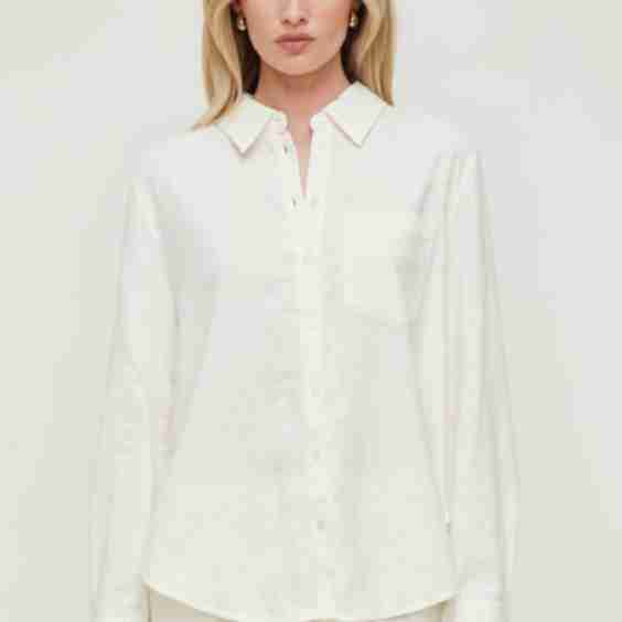 Oversized Linen Shirt