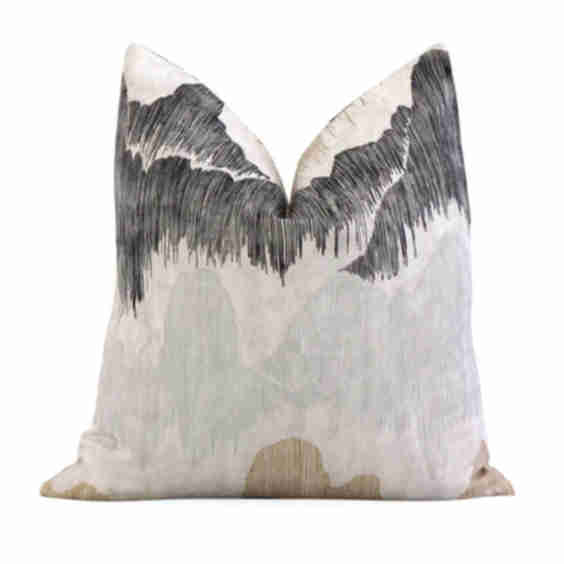 Cascadia Linen Pillow Cover