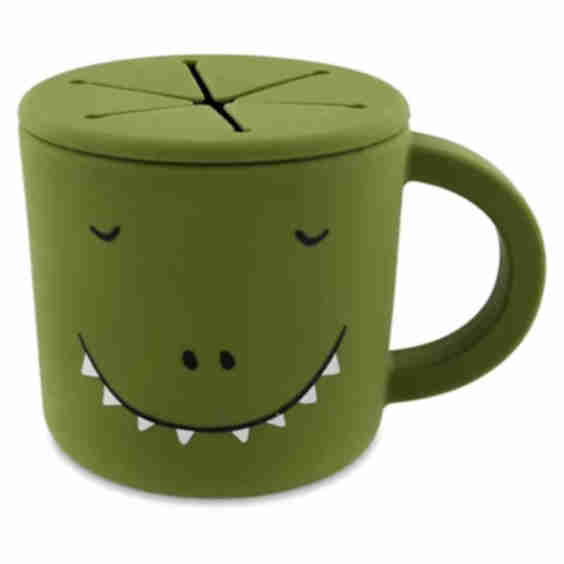 Silicone Snack Cup Mr Dino