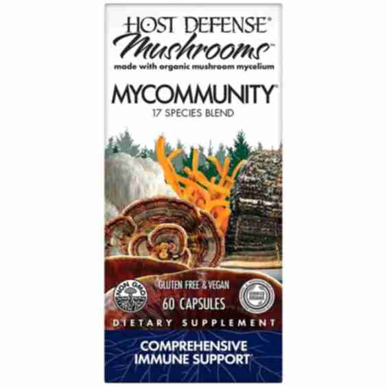 Multi-Species Mushroom Blend My Community  Capsules