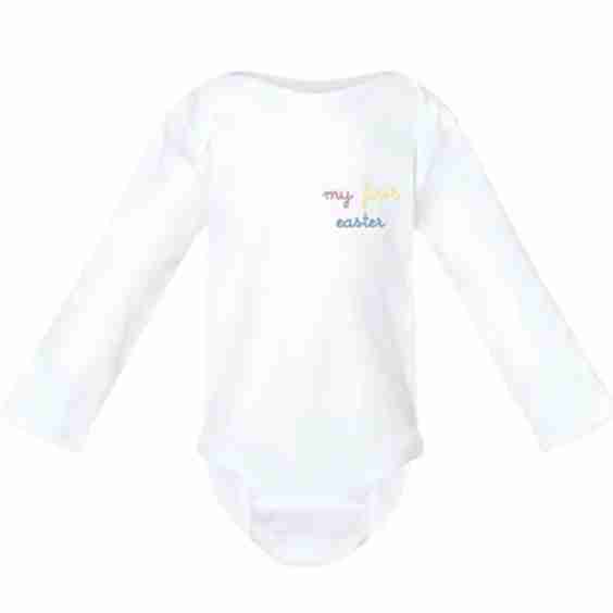 My First Easter Baby Longsleeve Onesie