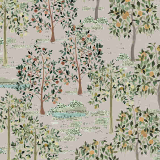 Jemma Fruit Tree Wallpaper