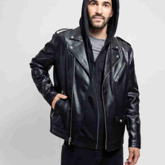 Vegan Faux Leather Jacket