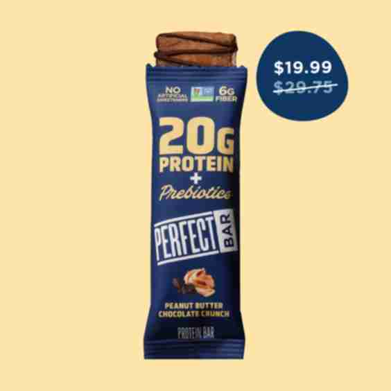 Protein+ Prebiotics Peanut Butter Chocolate Crunch Protein Bar