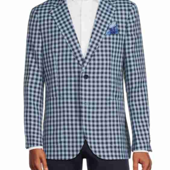 Modern Fit Check Sport Coat