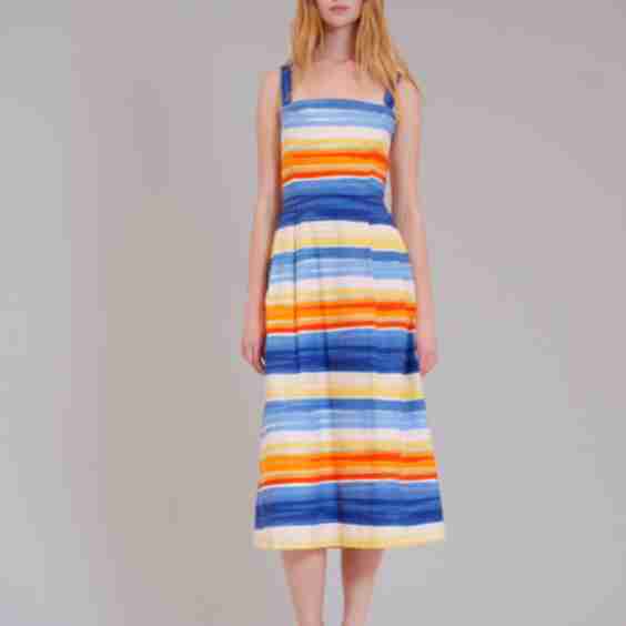 Midi Length Sleeveless Dress